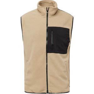 BLEND Bodywarmer  sand / zwart