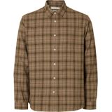 Selected - Noah Regular Fit - Overhemd - Lange Mouwen - 100% Biologisch Katoen