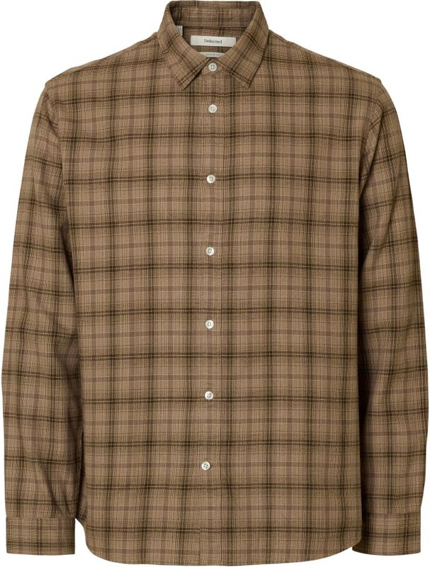 Selected - Noah Regular Fit - Overhemd - Lange Mouwen - 100% Biologisch Katoen
