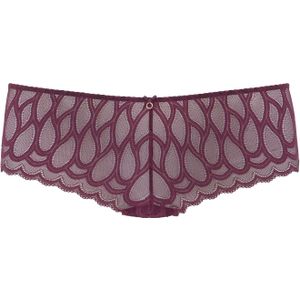 Lascana - Evita - Hipster - Aubergine - Iets Transparante Kant