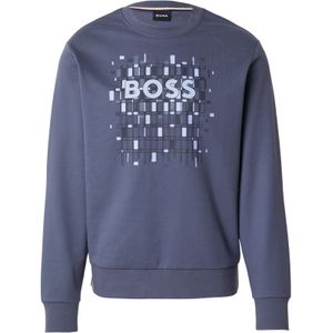 BOSS Sweatshirt 'C-Soleri 250'  marine / lichtblauw / zwart