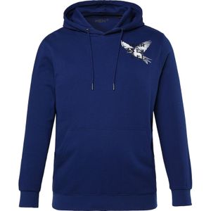 Men Plus Trui  nachtblauw / wit