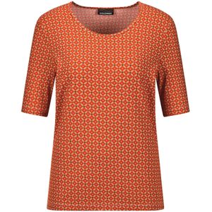 Goldner Shirt  beige / groen / oranje