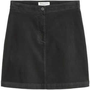 Marc O'Polo - Minirok - Zwart - Fluweel/Nicky Velours