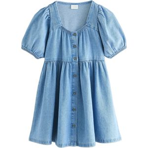 Next Jurk  blauw denim