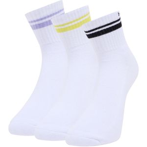 Bruno Banani Sokken 'Dodson'  geel / lavendel / zwart / wit