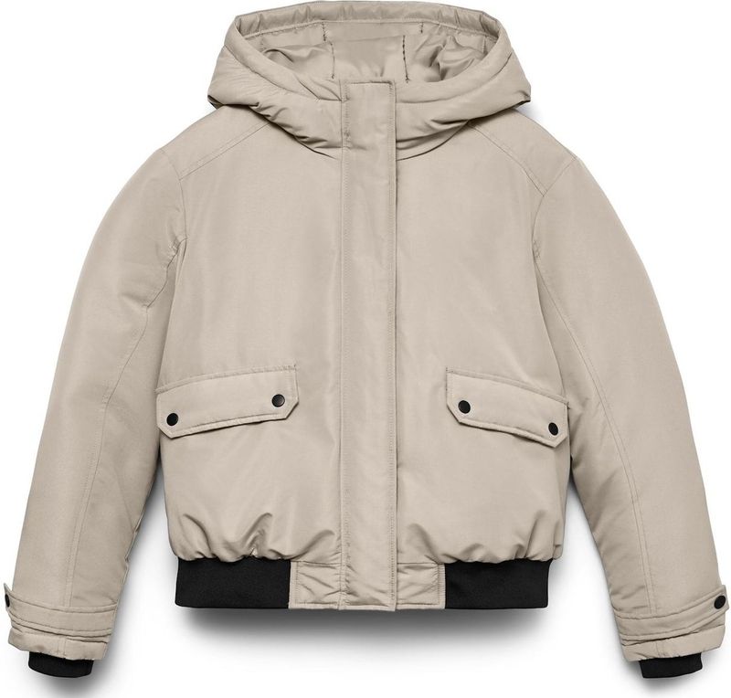 Vmmiley - Puffer Jacket - Winterjas - Met Capuchon - Kort - Polyester Voering