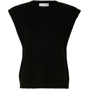 SELECTED Trui 'SLFLULU'  zwart
