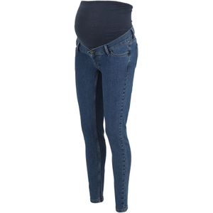 Jeans - Licht Verwassen Dark Denim Look - Slim Fit Zwangerschapsjeans - Regular Fit