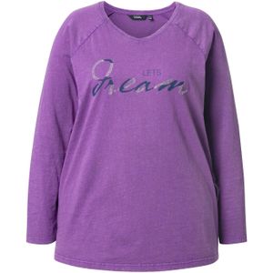 Ulla Popken Shirt  pruim / lichtlila