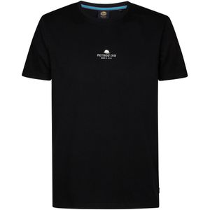 Petrol Industries Shirt  zwart / wit
