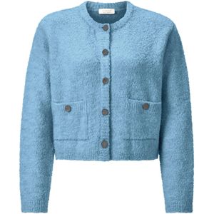 Rich & Royal - Gebreid Vest - Lichtblauw