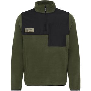 BLEND Trui 'BHMasi'  groen / zwart / wit