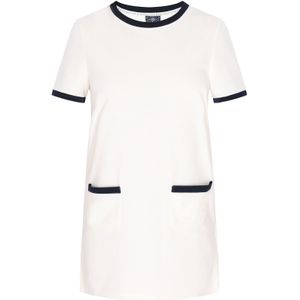 DreiMaster Maritim Jurk  zwart / wit