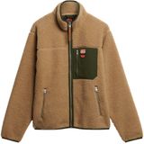 Superdry - Tussenjas - Roestrood / Zwart