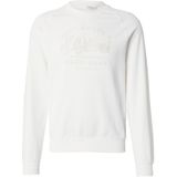Sweatshirt - Ronde Hals - Geribde Boorden - Geborduurd Logo
