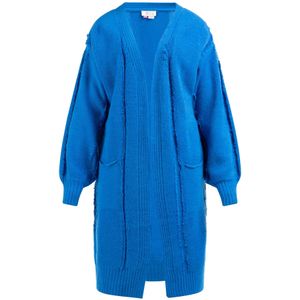 IZIA Gebreid vest  royal blue/koningsblauw