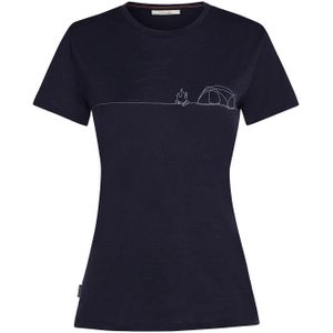 ICEBREAKER Functioneel shirt  donkerblauw