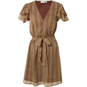 VILA Jurk 'NORA'  beige / bruin