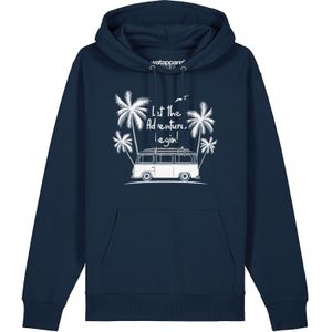 Watapparel Sweatshirt 'Let the adventure begin'  navy / wit