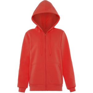 NALLY Sweatvest  rood