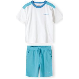 MINOTI Set  blauw / lichtblauw / wit