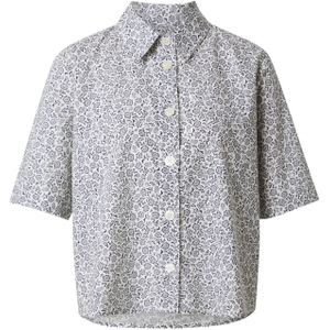 UNITED COLORS OF BENETTON Blouse  navy / wit