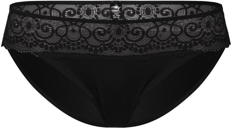 Mey - Slip - Zwart - Jersey - Licht Transparant