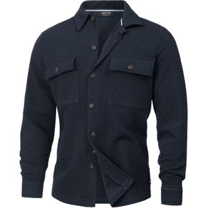 INDICODE JEANS Overhemd 'Wheel'  donkerblauw