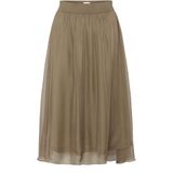 SAINT TROPEZ - SZCoral - A-lijnrok - Beige - 3/4 Lengte