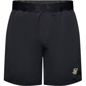 SikSilk Zwemshorts  zwart / wit