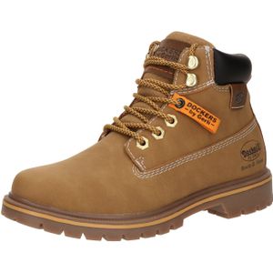 Dockers by Gerli Veterlaarsjes  sepia / donkerbruin / goud