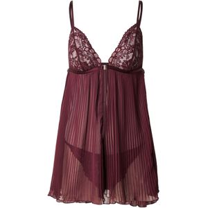 Hunkemöller Negligé 'Isadora'  donkerrood