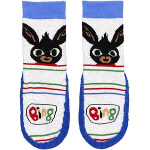 Bing Sokken  royal blue/koningsblauw / lichtgroen / zwart / wit