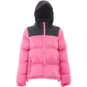 Libbi Winterjas  pink / zwart