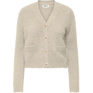 Only - ONLMAGGIE LIFE - Vest - Birch - V-hals - Lange Mouwen