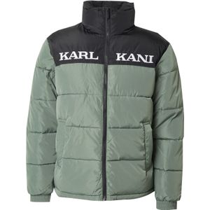 Karl Kani - Winterjas - Mintgroen - Gewatteerde Jas - Warm Gevoerd