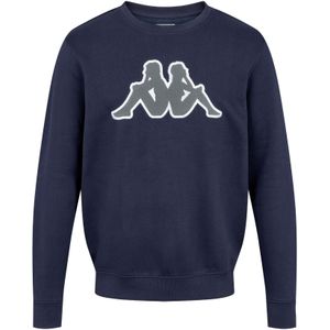 KAPPA - Airvit - Trui - Navy - Donkergrijs - Wit