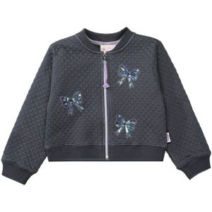 STACCATO Sweatvest  saffier / grijs gemêleerd