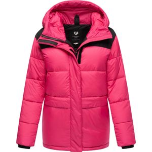 Ragwear Winterjas 'Wikesh'  magenta / zwart