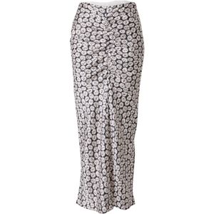 HUGO Rok 'Ruthea-1'  marine / oranje / wit