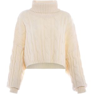 Mymo - Coltrui - Wolwit - Pullover Trui