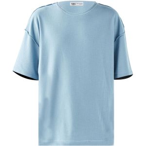 VAMOS CLO Shirt  lichtblauw / wit