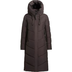 khujo Wintermantel 'Trudie'  donkerbruin
