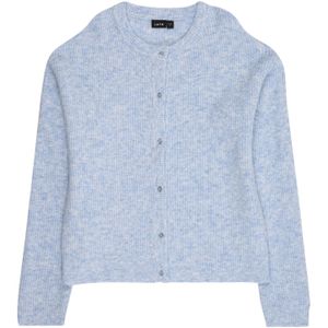 LMTD Gebreid vest 'NLFKLEAVE'  lichtblauw