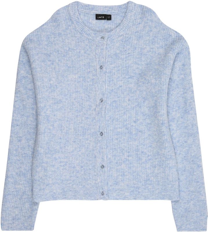 LMTD Gebreid vest 'NLFKLEAVE'  lichtblauw