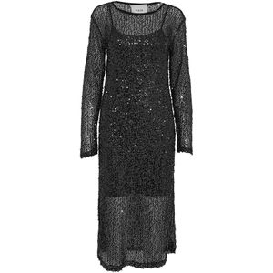 minus Avondjurk 'Mera'  zwart