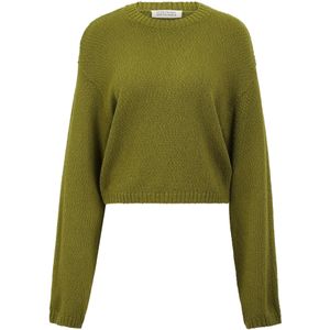 Guido Maria Kretschmer Women Trui 'Doro'  olijfgroen