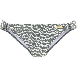 Look - Gedessineerd Bikinibroekje - Olijf - Recycling-Polyamide