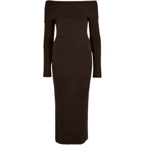 Apricot Jurk ' '  bruin